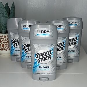 Speed Stick Power Unscented Deodorant